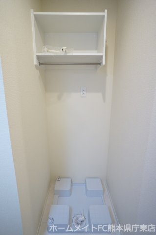 熊本市東区長嶺東８丁目のアパートの洗面所
