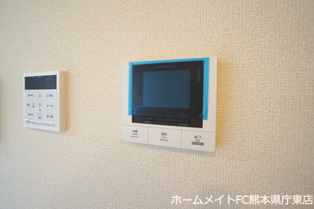 熊本市東区長嶺東８丁目のアパートのセキュリティ