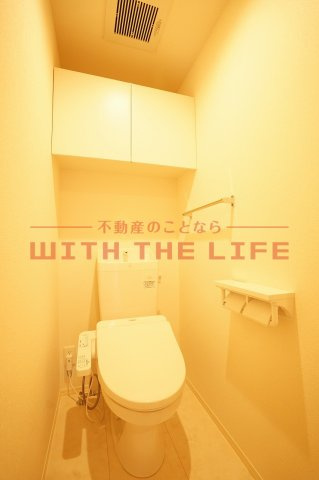 ミカハウスⅥ【キャッシュバック対象物件】のトイレ|シンプルで使いやすいトイレです