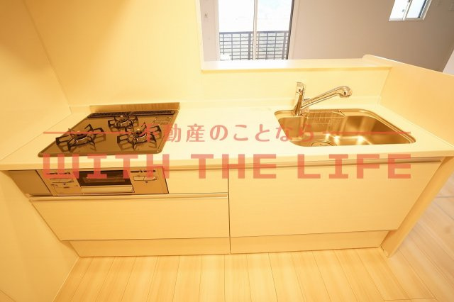 ミカハウスⅥ【キャッシュバック対象物件】のキッチン|キッチンでお料理をお楽しみください
