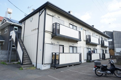 【外観】 | ハイツドミール | 日立駅徒歩１４分の１LDK。駐車場１台付き。