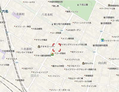 【地図】 | ビューバレー六名