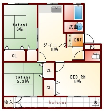 【間取り】 | しんのマンション