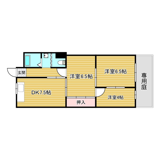 曽根パールマンションの間取り