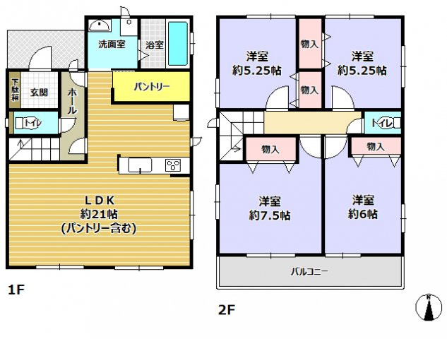 西宮市名塩さくら台２丁目　新築戸建　Ⅲ-１号棟