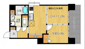 【間取り】 | R’sレジデンス金隈