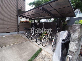 【その他共用部分】 | 駐輪場は1世帯1台まで無料で使えます♪
