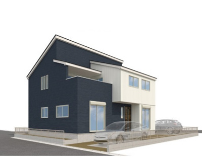 【外観パース】 | 高崎市下中居町新築住宅　4期①