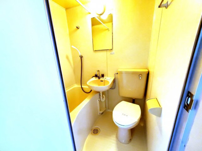 【浴室】 | Kハイツ | コンパクトで使いやすいお風呂です