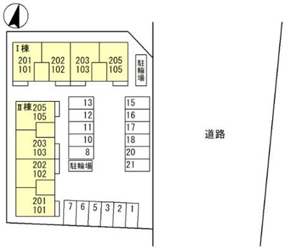 【区画図】 | パストラルありえⅡ