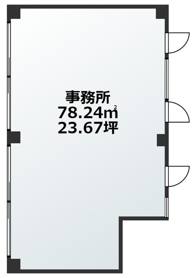 【間取り】 | 甲南アセット中之島ビル