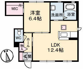 【間取り】 | シャーメゾンMediusA　B