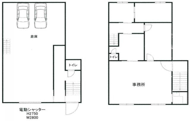 【間取り】 | 西天満5丁目店舗事務所