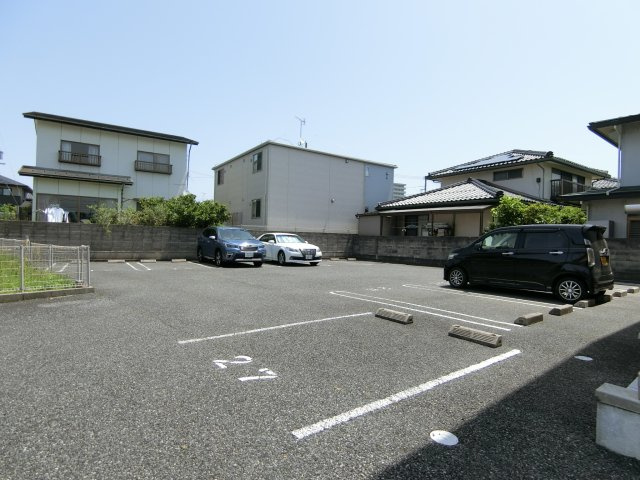サンホープの駐車場