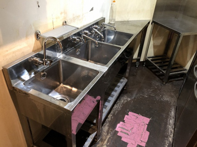 【キッチン】 | 中区錦３丁目貸店舗A３