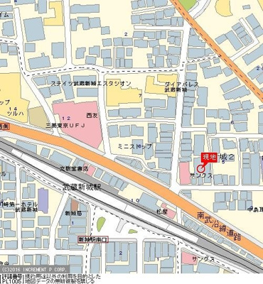 【地図】 | ライオンズマンション武蔵新城駅前