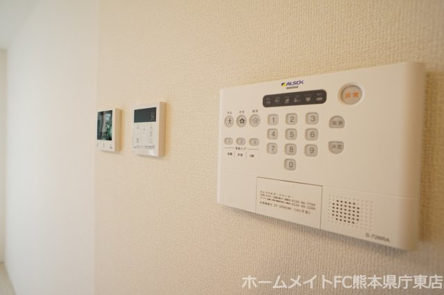 熊本市中央区渡鹿６丁目のアパートのセキュリティ