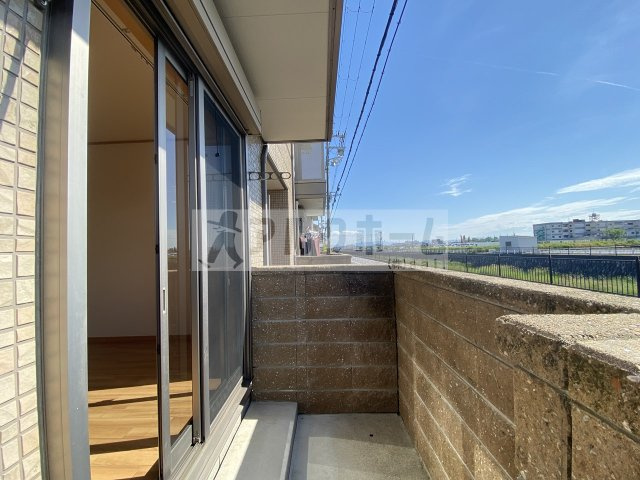 ディアセレナBのバルコニー