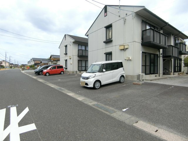 シーサイドオクダ　A棟の駐車場