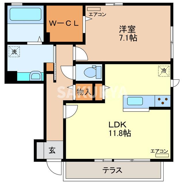 ボニートの間取り