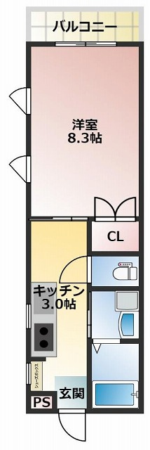 アルス丸ノ内の間取り