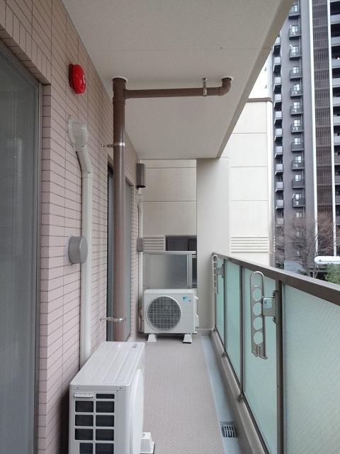 トレブライトのバルコニー