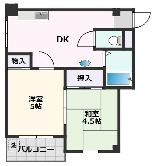 【間取り】 | メゾン南千里