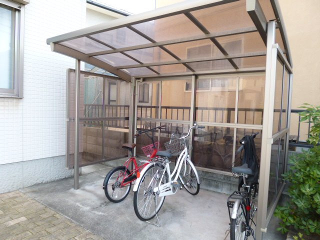 倉敷市笹沖のアパートのその他共用部分|駐輪場