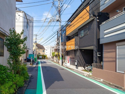 【前面道路含む現地写真】 | 《京成立石駅 徒歩10分》葛飾区立石5丁目　新築戸建て