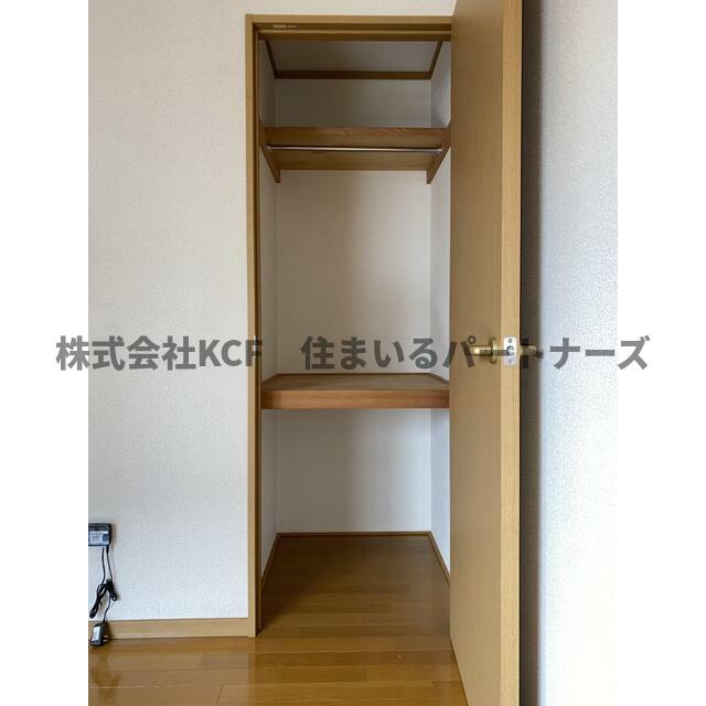 ワイエスコーポの収納|大きなものも収納できそうです