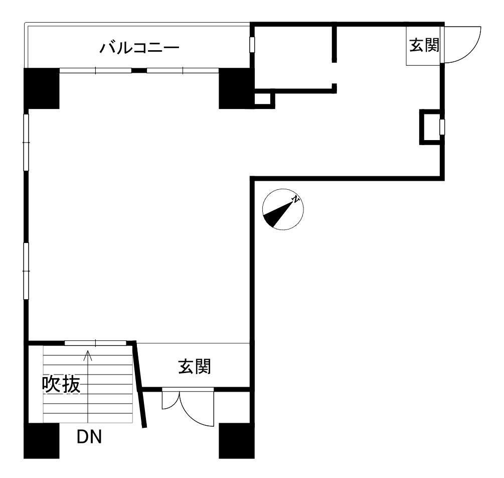 薬王寺ニューハイツの間取り