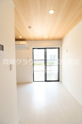 Like星久喜A棟の居間・リビング|明るいお部屋です！