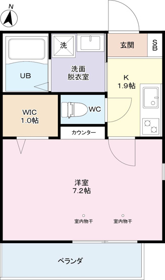 【間取り】 | プリムス笹塚