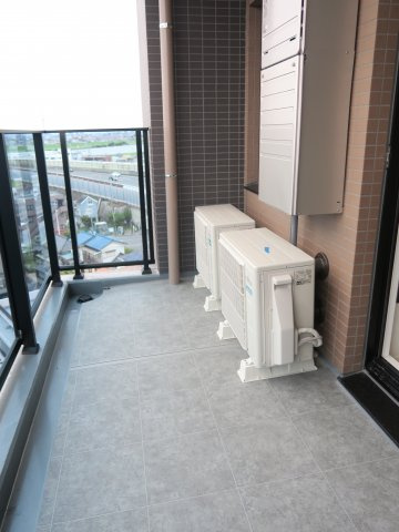 マリーナコートのバルコニー