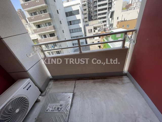 シャルムヒルズ南森町のバルコニー|バルコニーがあります