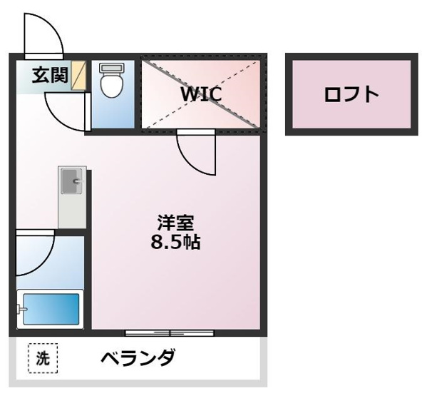【間取り】 | セザンヌ多米 | 使いやすい間取りです。