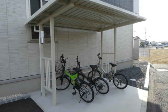 プリマヴェーラ酒津のその他共用部分|自転車置き場