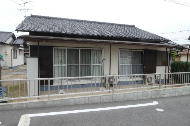 倉敷市酒津のアパートの外観