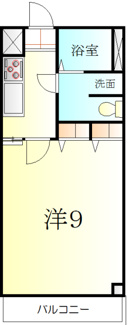 【間取り】 | 加木屋ビル１０２