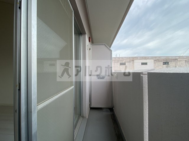 ロイヤル陽光園のバルコニー