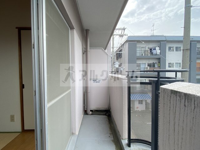 ロイヤル陽光園のバルコニー