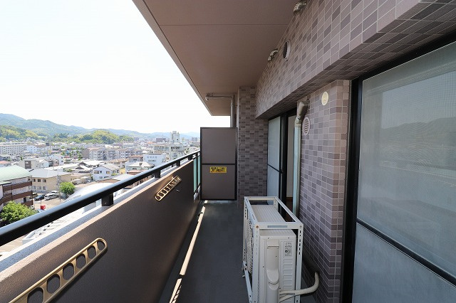 パールリバーのバルコニー|開放的で明るい空間を演出してくれるバルコニーです