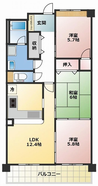 パールリバーの間取り