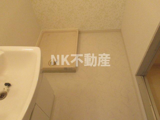 【洗面所】 | オリエントレジデンス新庄（鴻池新田賃貸） | 使いやすい洗面所です
