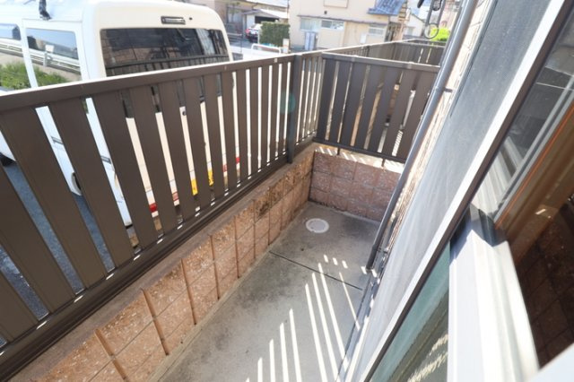 シャトレーSのバルコニー