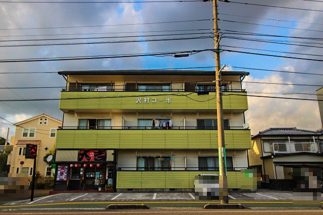 澤村コーポの外観|外観もきれいです