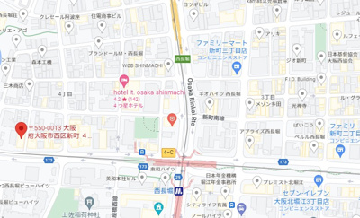 【地図】 | ストークマンション長堀