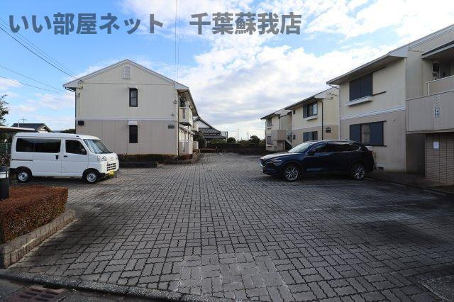 カサベルデ　Cの駐車場|駐車場完備です