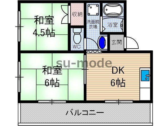 【間取り】 | 中川マンション