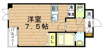 CASA FLUENTE（カーサフルエンテ）の間取り